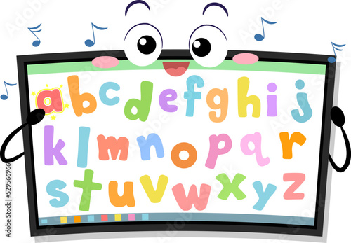 Interactive Mascot Nursery Rhymes Illustration