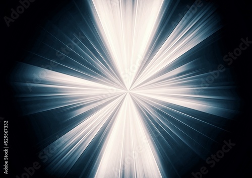 abstract light burst