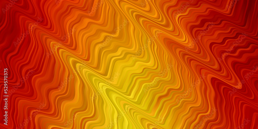 Light Orange vector texture with curves. Light Orange vector texture with curves.