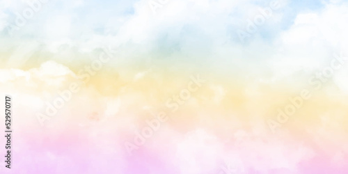 beauty smooth abstract sweet pastel cloudy on sky