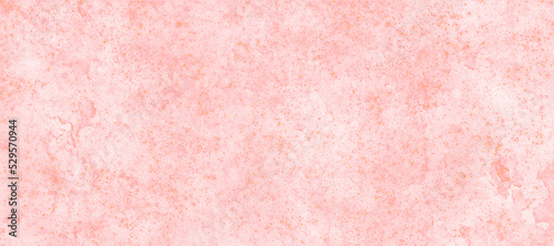 Pink seamless texture hand drawn with watercolor