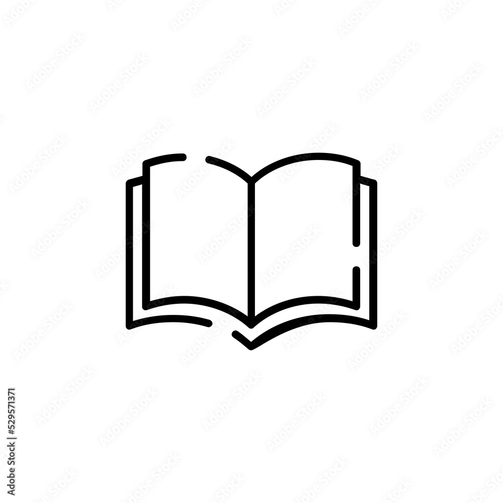 Book, Read, Library, Study Dotted Line Icon Vector Illustration Logo Template. Suitable For Many Purposes. Book, Read, Library, Study Dotted Line Icon Vector Illustration Logo Template. Suitable For Many Purposes.
