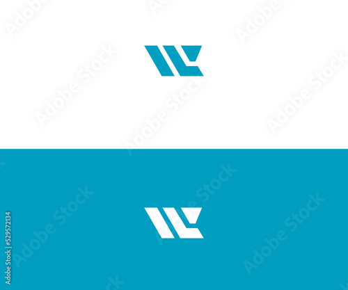 Minimalist WL Letter Logo Design  Modern Corporate Identity