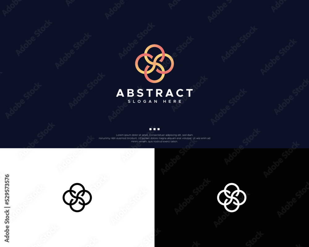 Abstract logo design template Abstract logo design template