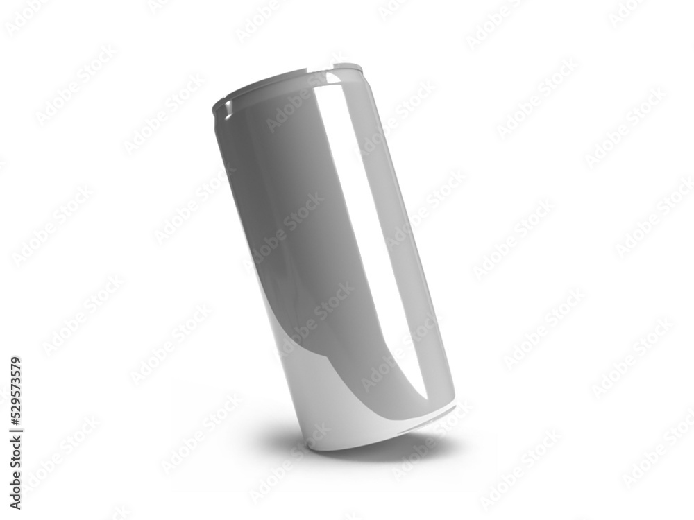 Soda Drink Can 3D Illustration Mockup Scene Soda Drink Can 3D Illustration Mockup Scene