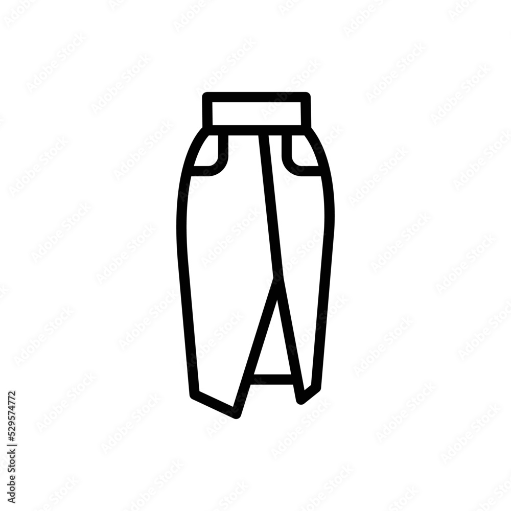 Black line icon for gore Black line icon for gore