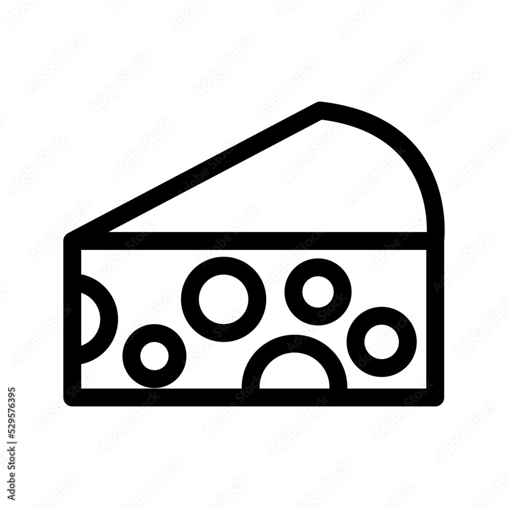 Cheese Icon Vector Symbol Design Illustration Cheese Icon Vector Symbol Design Illustration