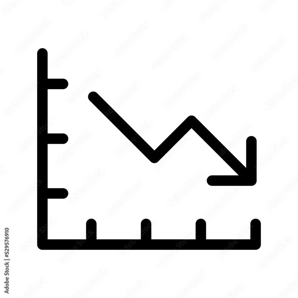 Progress Down Icon Vector Symbol Design Illustration Progress Down Icon Vector Symbol Design Illustration