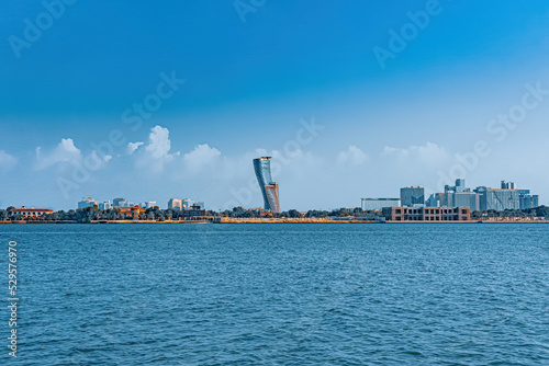 15 August 2022 - Abu Dhabi, UAE: Andaz Capital Gate hotel in Abu Dhabi, UAE