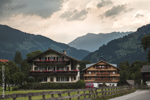 village in the Bavarian alps
