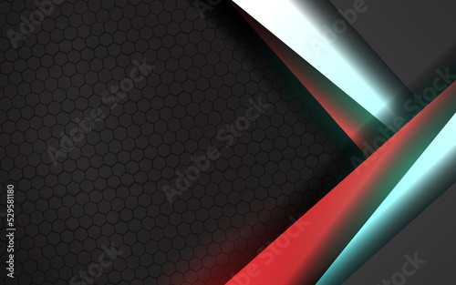 Abstract modern technology background banner