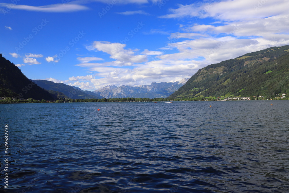 Travel to Austria. Lake zell am see.