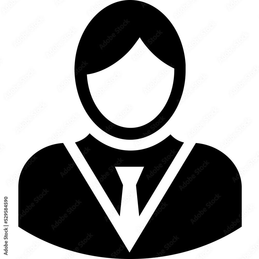 Banker Vector Icon Banker Vector Icon