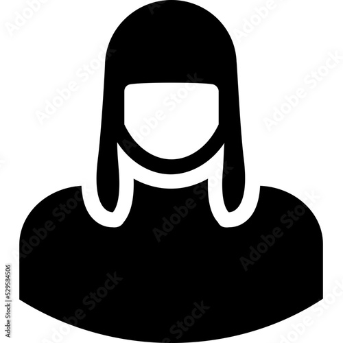 Lady Vector Icon