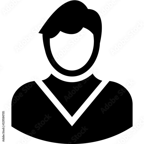 Young Boy Vector Icon 