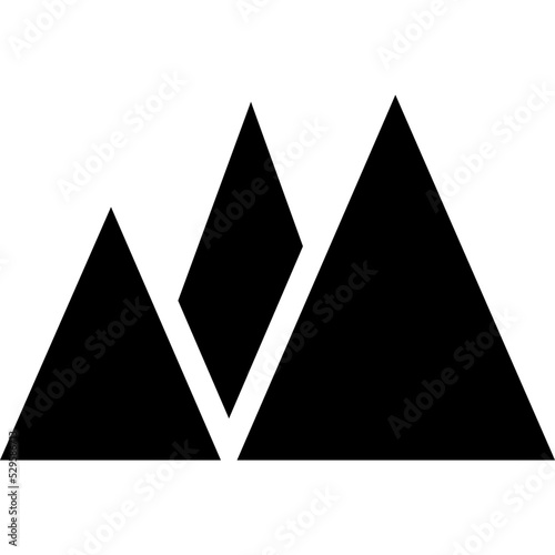 Mountain Vector Icon
