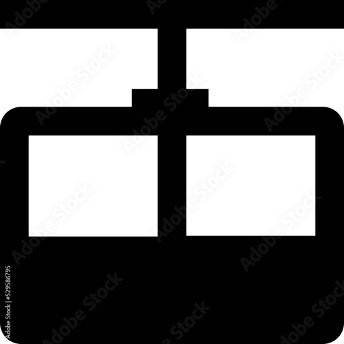 Chairlift Vector Icon