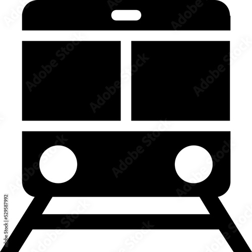 Tram Vector Icon
