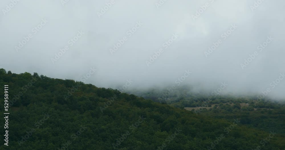 Cloudy sky in the mountains of Croatia Cloudy sky in the mountains of Croatia