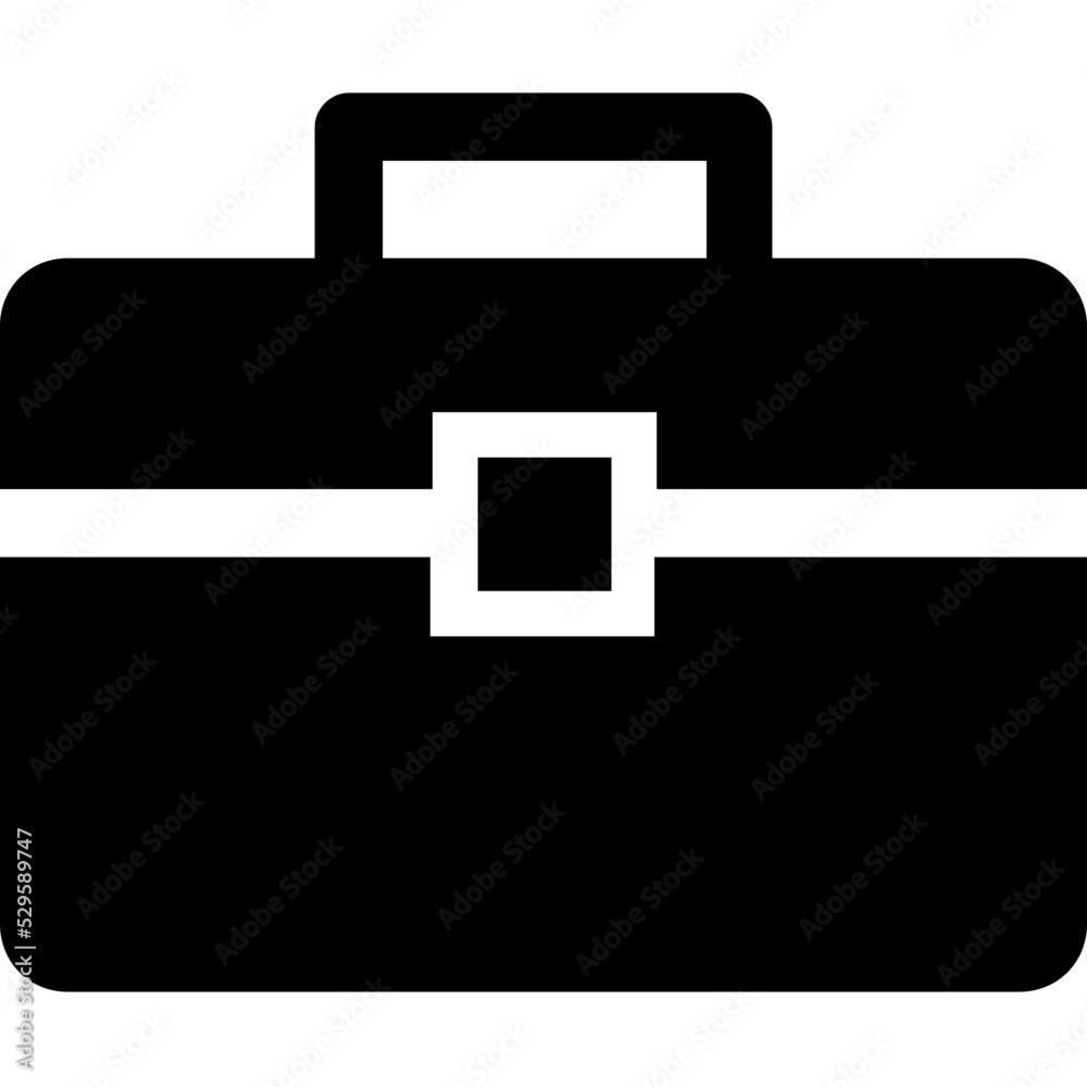 Portfolio Glyph Vector Icon Portfolio Glyph Vector Icon