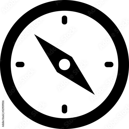 Compass Vector Icon