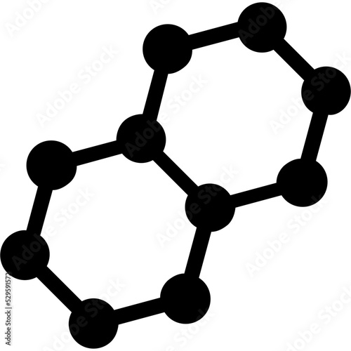 Molecular Configuration Vector Icon