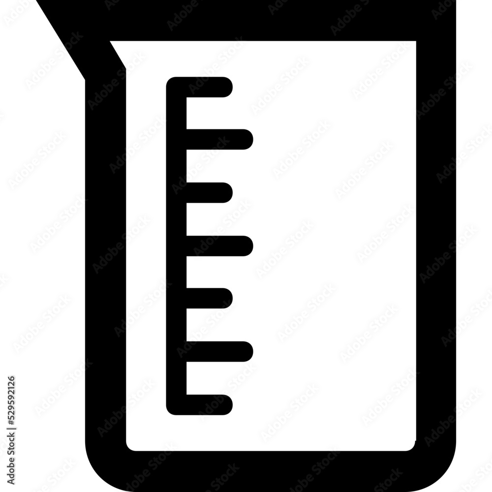 Beaker Vector Icon Beaker Vector Icon