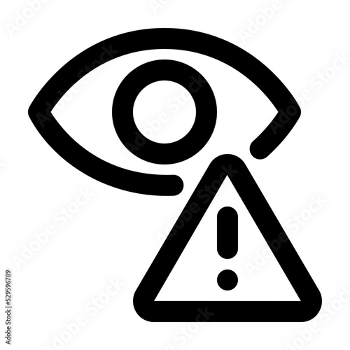 View Error Icon Line