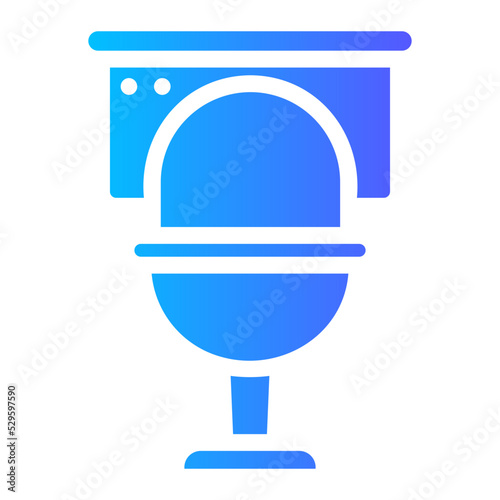 toilet cleaning icon