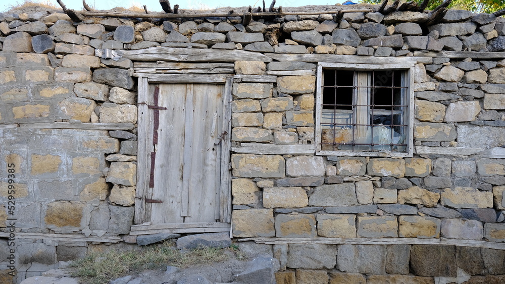 an old stone house