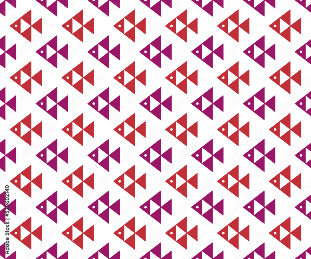 the fishs. Seamless pattern. isolated background Vector illustration the fishs. Seamless pattern. isolated background Vector illustration