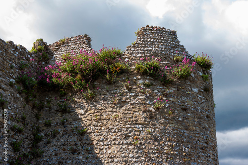 A defensive tower, part of the 3rd century Roman fort of 