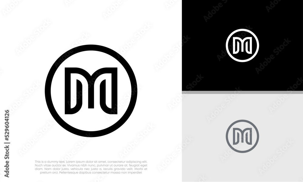 Initial M. MM logo design. Innovative high tech logo template. Initial M. MM logo design. Innovative high tech logo template.