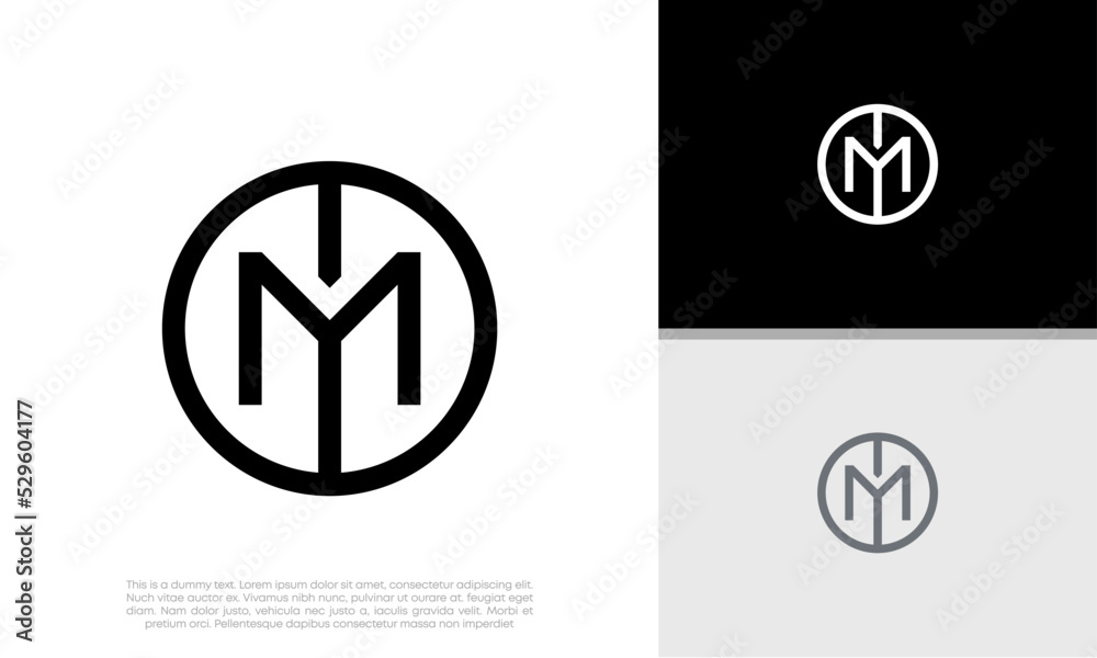 Initial M. MM logo design. Innovative high tech logo template. Initial M. MM logo design. Innovative high tech logo template.