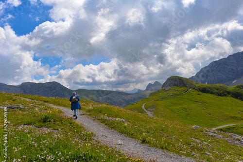 Der Geoweg am Rüfikopf in den Lechtaler Alpen, Österreich 