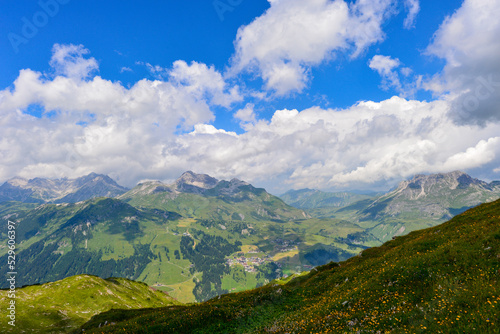 Schafalpe am Rüfikopf in den Lechtaler Alpen, Österreich
