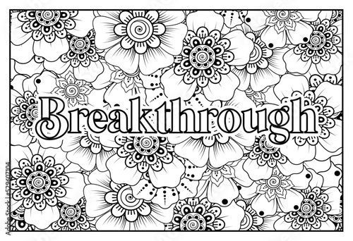 motivational quotes coloring pages design .inspirational words coloring book pages design.