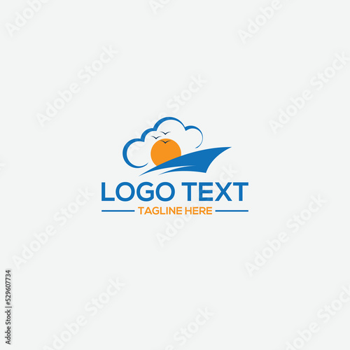 tour agency travel company logo 