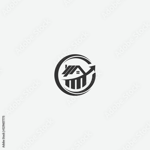 real estate invest business logo