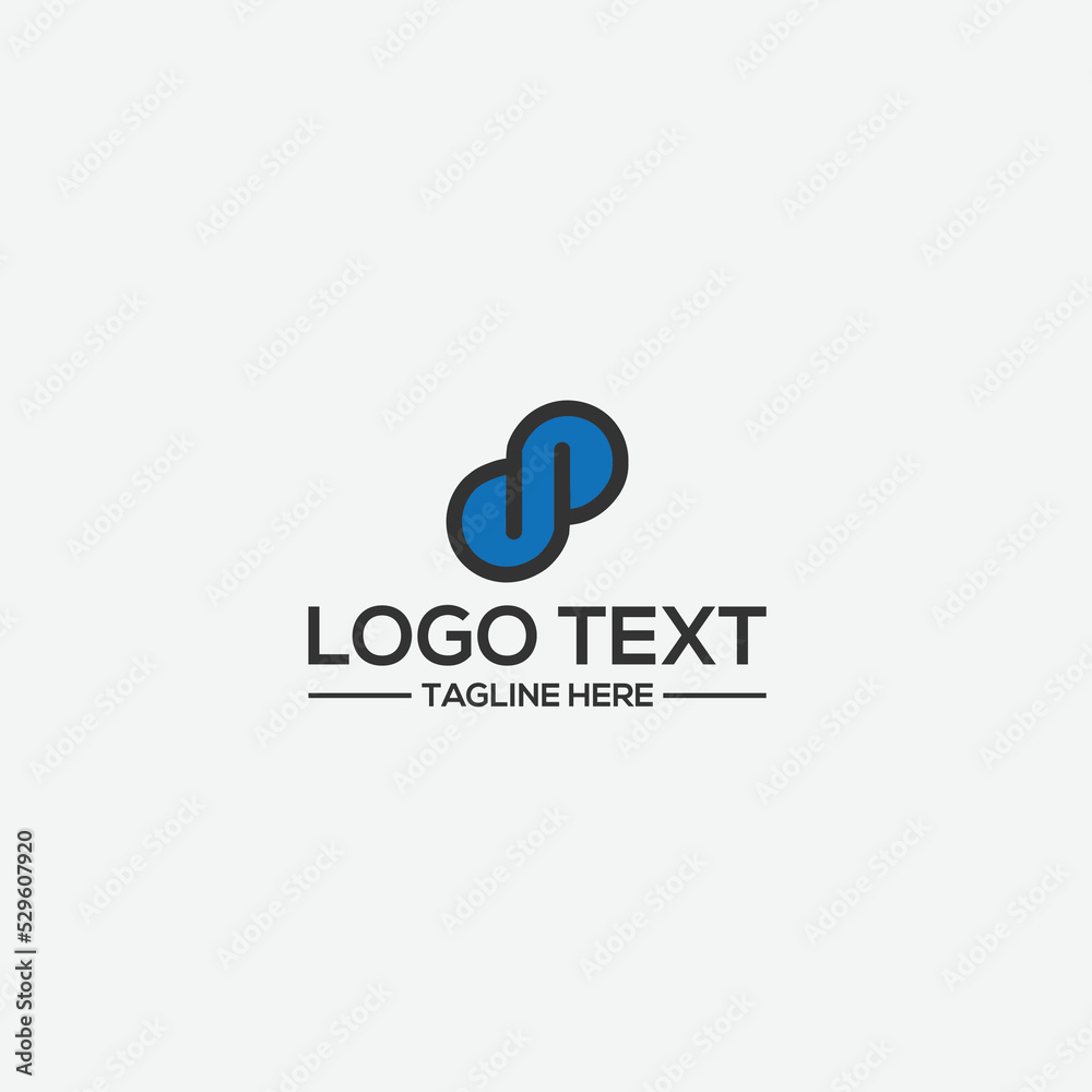 Letter S abstract logo design
Letter S abstract logo design
