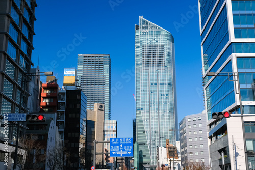 東京都港区 虎ノ門の高層ビル群