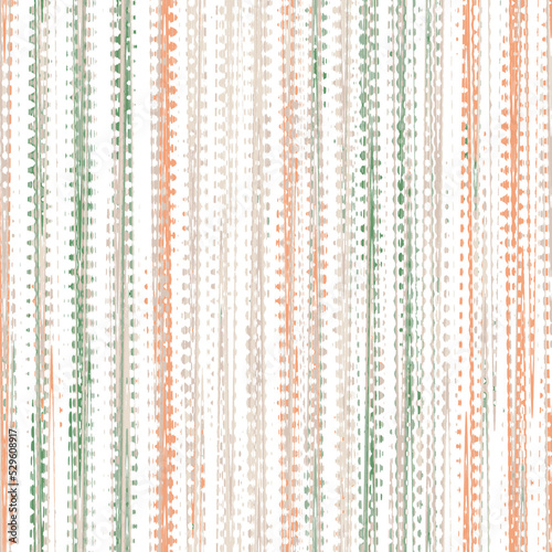 Dyed stripes. Interior decorative weave texture on canvas. Structure vertical irregular artistic striped fabric design . Boho, dyed eclectic texture. Seamless pattern illustration Web Design or print