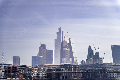 Panorama of the city of london