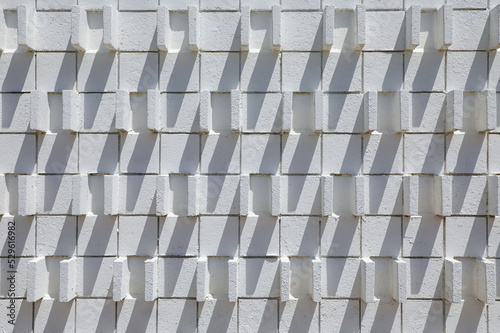 Mid-century modern exterior wall pattern