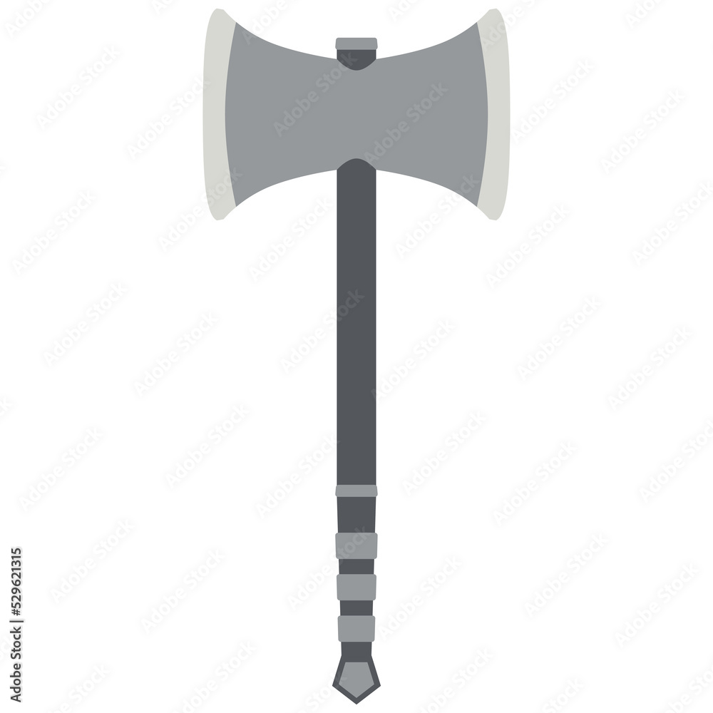 Ax Viking Double Side Warrior Weapon Ax Viking Double Side Warrior Weapon
