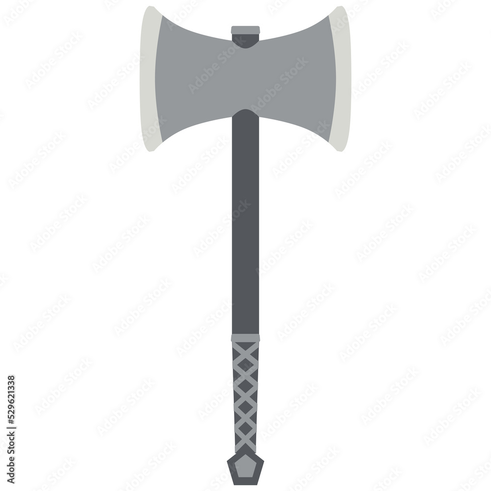 Ax Viking Double Side Warrior Weapon Ax Viking Double Side Warrior Weapon