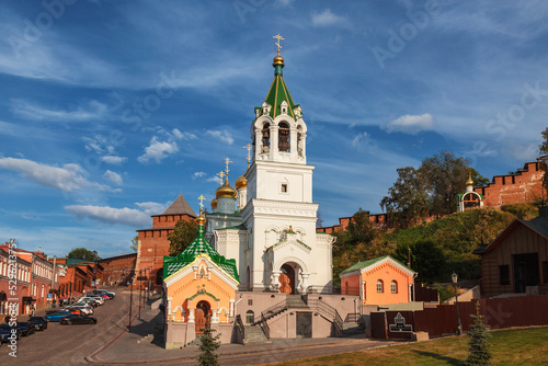 Canvastavla Church of the Nativity of John the Baptist at the Market on National Unity Square in Nizhny  Novgorod