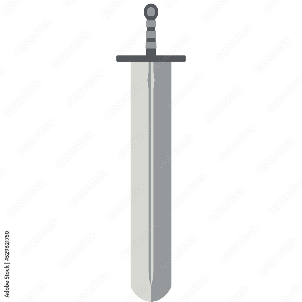 Big Knight Sword Two Handed Two Side Sharp Big Swords Warrior Weapon