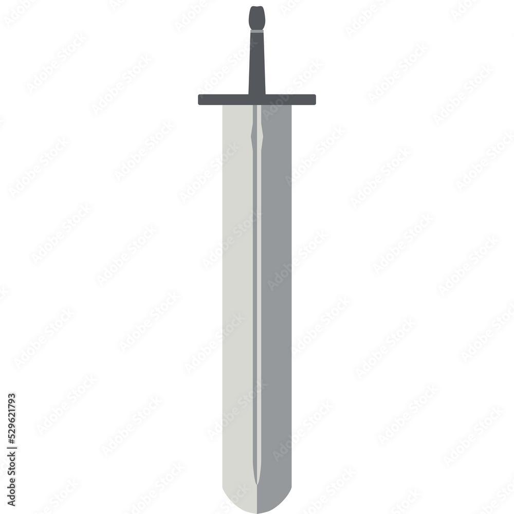 Big Knight Sword Two Handed Two Side Sharp Big Swords Warrior Weapon