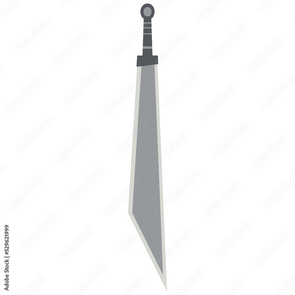 Dragon Slayer Sword Machete Two Handed Two Side Sharp Classic Weapon Dragon Slayer Sword Machete Two Handed Two Side Sharp Classic Weapon